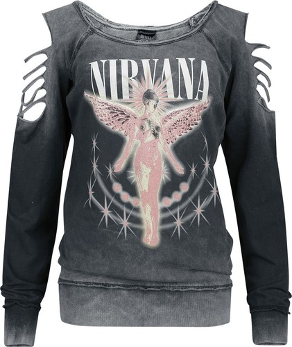Nirvana sweatshirt damen - nirvana,