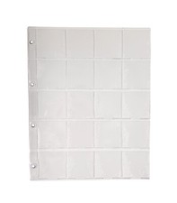 A4 Seiten für Münzalbum -