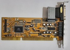 Shuttle HOT-247 Spacewalker 3D ISA Soundkarte (OPTiSound EV1933, retro, 1998)