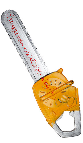 Kettensäge mit blut - kettensäge,