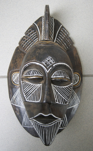 Alte afrikanische maske - afrikanische,