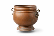 Antiker Kupfer Übertopf