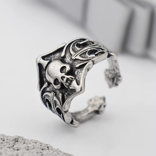 Herrenring totenkopf - 💍,