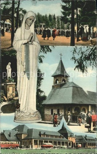 Banneux chapelle statue - banneux,