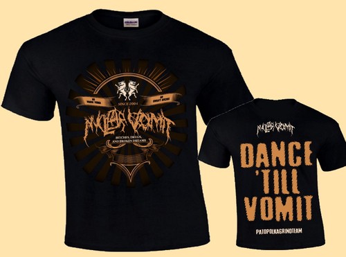 Nuclear vomit rar unworn shirt - nuclear,