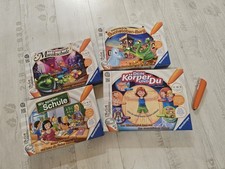 Tip Toi Spielepaket mit Stift - MUSIK, SCHULE,  BUCHSTABEN, KÖRPER