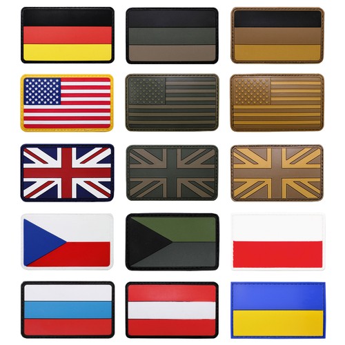 Patch länder flaggen x 5 - patch,