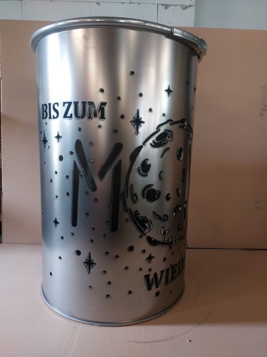 Feuertonne mit bis zum - bis,