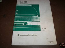 Werkstatthandbuch Saab 900 Automatikgetriebe ,von 1994 