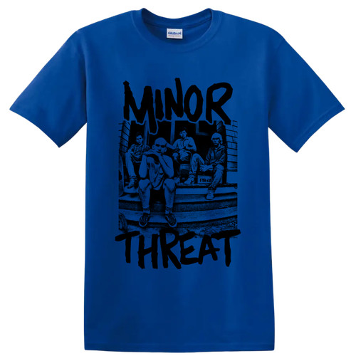 Minor threat punk rock shirt - minor, t