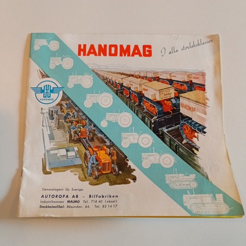 Original prospekt hanomag - original,