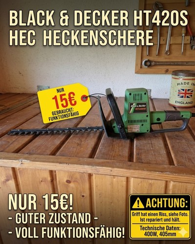 Elektrische heckenschere black - elektrische,