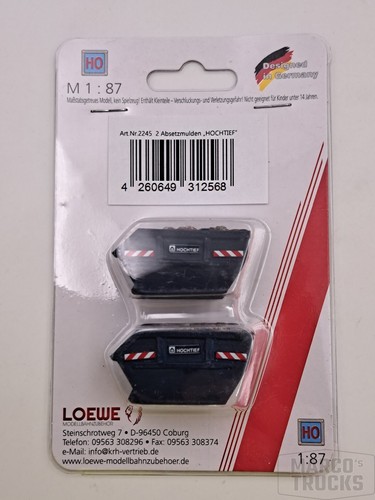Loewe set aus absetzmulden - loewe,