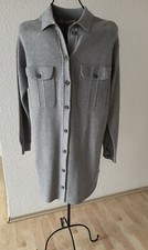 Oui Strickleid , Grau Gr. 34