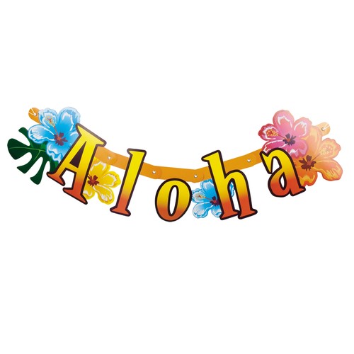 Aloha deko für sommerpartys - aloha,