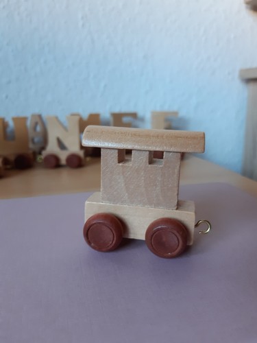 Zug holz wagon - holz, buchstabenzug