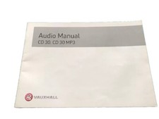 VAUXHALL AUDIO CD30 MP3 ZAFIRA