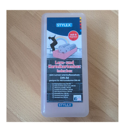 Stylex lern karteikartenbox - lern-,