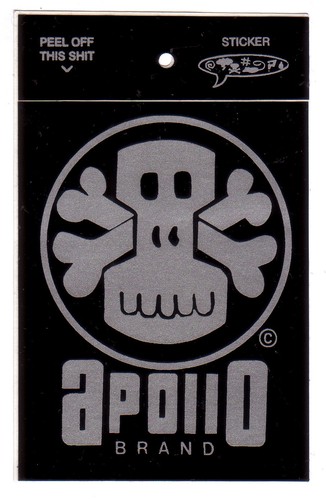 Apollo brand aufkleber - apollo,