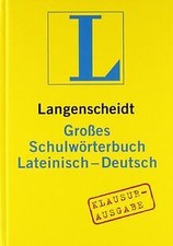 Langenscheidt Großes Schulwörterbuch Lateinisch-Deutsch ... | Buch | Zustand gut