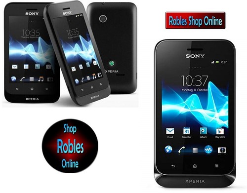 Sony xperia tipo st21i black - xperia,