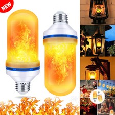 E27 LED Flamme Glühbirne Lampe Licht Flackerlicht Flammeneffekt Feuer Birne 7W