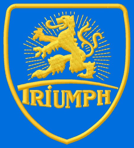 Aufnäher für fans triumph - aufnäher,