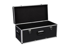 Aluminiumkoffer Transportkoffer Alu Koffer Box Lagerkiste Lagerbox 65 Lt Schwarz