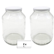 mikken 2 große Einmachgläser