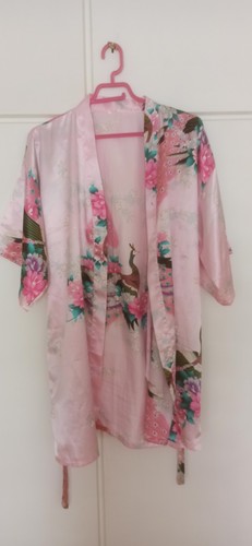 Kimono kurz rosa - kurz,, rosa/mehrfarbig