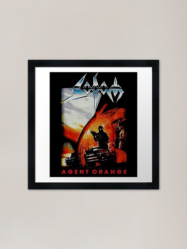 Agent orange sodom gerahmter - agent,