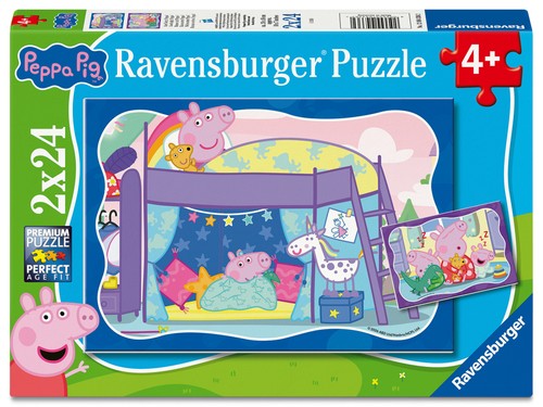 Kinderpuzzle 2x24 teile - teile,