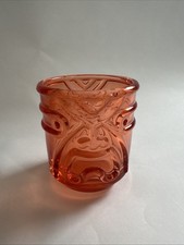 H081 Final Touch Tiki Glas Orange Stapelbar