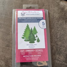 Spellbinders Card Creator Nestabilities  Weihnachtsbaum Stanz- & Prägeschablone