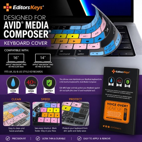 Avid media composer tastatur - avid,