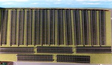 Konvolut von 18 x Atlas (Roco) 6410 geraden Gleisen Spur 0  gebraucht