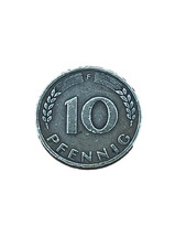 Münze 10 PFENNIG 1950 „F“