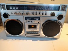 SIEMENS  Club 794 RM794 Ghetto Blaster Vintage Cassetten Radio Metall 