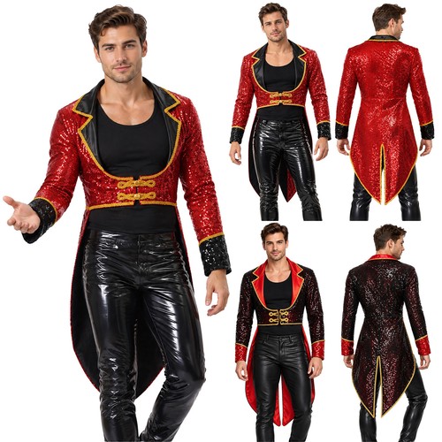 Herren zirkus kostüm langarm - zirkus,