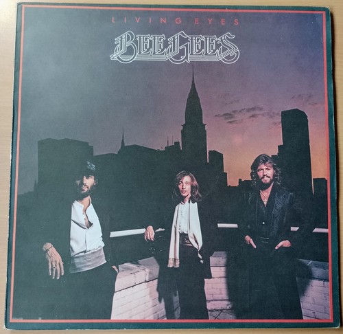 Bee gees living - lp, eyes
