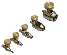 Lochwerkzeug, Locheisen zum Stanzen für Ösenpresse, Spindelpresse, Leder, Filz