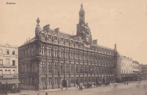 Postkarte bremen rathaus ca - rathaus,,