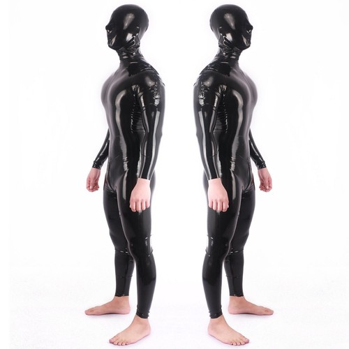 Latex rubber gummi catsuit - gummi,