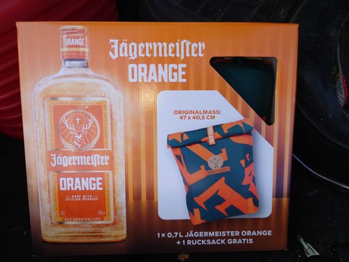 Jägermeister orange mit - orange,