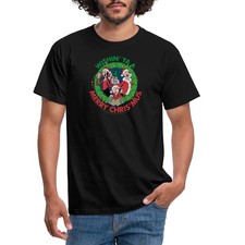 Popeye Wishin' Ya A Merry Christmas Männer T-Shirt