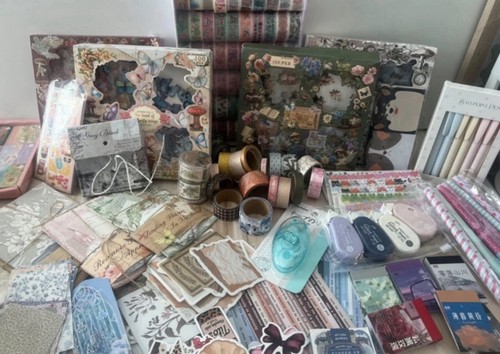 Journaling vintage sets - vintage,
