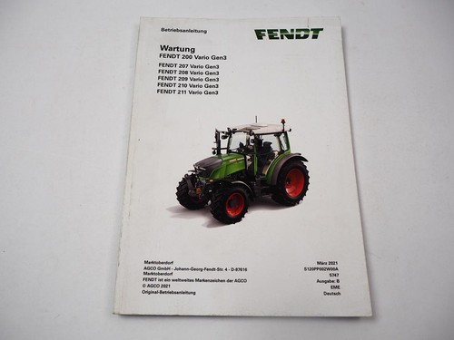 Fendt 207 208 209 - 210, 211