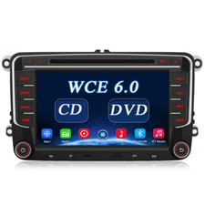 Doppel 2 DIN DAB+ Included Autoradio GPS Navi DVD CD Für VW Golf 5 6 Passat SWC
