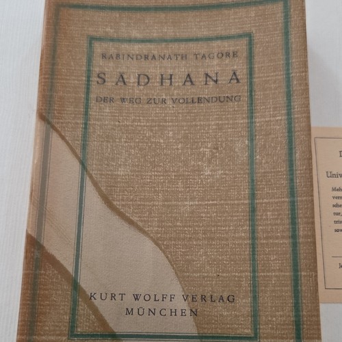 Kurt wolff verlag tagore - kurt,