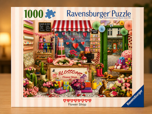 Ravensburger puzzle 1000 - puzzle, teile
